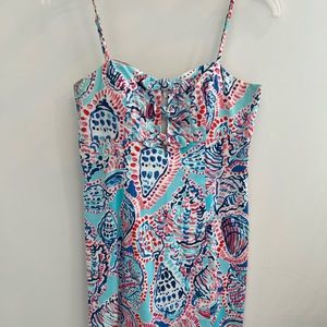 Lilly Pulitzer seashell cutout dress
